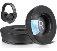 KALANKA-Mousse Coussin Coussinets pour Pioneer DJ HDJ-X5/X5 BT, HDJ-X7, HDJ-X10 Casque, Coussinets avec Mousse d`Isolation Phonique Haute Densité