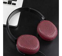 KALANKA-Mousse Coussin Coussinets pour Skullcandy Riff, Riff2 Casque Supra-auriculaire Filaire/sans Fil, Coussinets d'oreille avec Cuir Plus Doux, Mousse d'isolation phonique