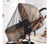 Kalanka-Moustiquaire Poussette Universelle,Moustiquaire Bebe,Moustiquaire Lit Parapluie,Capote Cosy Pour Moustiquaire Lit Bébé,Protection Contre Les Guêpes Et Moustiques,Noir