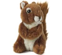 KALANKA-Moyen Écureuil, Écureuil en Peluche Doux et Réaliste, Peluche Écologique Naturli, 14cm