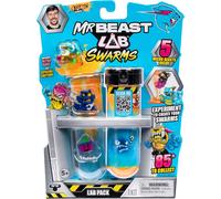 KALANKA-MrBeast Lab Coffret Labo Atomic Swarms, Verse de l'eau, secoue Le Tube à essai et découvre 2 Mini créatures MrBeast Swarms de 2,5 cm à Collectionner, Plus de 85 à Collectionner