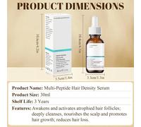 Kalanka-Multi-Peptide Serum For Hair Density, Serum Pousse Cheveux, Hair Growth Serum, Sérum Multi-Peptide Pour La Densité Des Cheveux, Croissance Des Cheveux, Anti Chute De Cheveux, Hommes Et Femmes