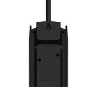 KALANKA-Multiprise 4 Prises Terre Interrupteur Accroches Murales 16A /3680W (Prise Multiple Rallonge Electrique 1.5m, Securité Enfant, Gestion Câbles, Bloc 3+1 Prises Schuko Compatible France) Noir