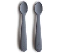 Kalanka-Mushie Lot De 2 Cuillère En Silicone Sans Bpa Cuillère D'alimentation Lavable Au Lave-Vaisselle Accessoires Pour Les Tout-Petits Tradewinds