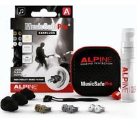 Kalanka-Musicsafe Pro Bouchons D'oreilles : Protections Auditives Pour Musiciens - Haute Fidélité Du Son - 3 Jeux De Ffltres Interchangeables - Hypoallergénique Et Réutilisables ¿ Embouts Noirs