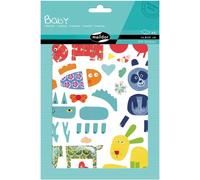 Kalanka-My Mandarine Ae038o -Gommettes Baby - 6 Planches 14,8 X 21 Cm - À Parti De 2 Ans - Créatives (279 Stickers)
