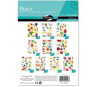 KALANKA-MY MANDARINE AE056O -GOMMETTES Baby - 20 planches 14,8 x 21 cm - À parti de 2 ans - ASSORTIMENT THÉMATIQUE (304 stickers)