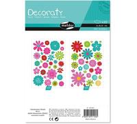 Kalanka-My Mandarine Ae158c - Gommettes Decoraty - 20 Planches 21x14,8 Cm - Fleurs (600 Stickers)