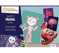 KALANKA-MY MANDARINE KC096C - Boite créative DÉCALCO MANIA CORPS HUMAIN - À partir de 7 ans
