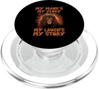 Kalanka-My Mane's My Glory My Laugh's My Story Popsockets Popgrip Pour Magsafe