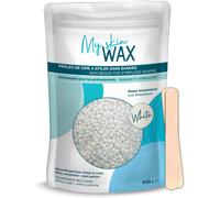 Kalanka-My Skin Wax - Perles De Cire À Épiler Sans Bande, 400g, Hypoallergénique, Cire D'épilation En Douceur Sans Rougeurs, Spéciale Pour Peaux Sensibles Homme Femme, Pelable, Visage, Bikini, Brésil