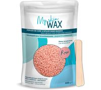 Kalanka-My Skin Wax - Perles De Cire À Épiler Sans Bande, 400g, Hypoallergénique, Cire D'épilation En Douceur Sans Rougeurs, Spéciale Pour Peaux Sensibles Homme Femme, Pelable, Visage, Bikini, Brésil