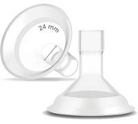 Kalanka-Myfit Comfy Series 24 Mm Téterelle En Deux Parties Compatible Avec Les Tire-Lait Medela ; Compatible Avec Le Connecteur Maxflow Flex ; 2 Pièces