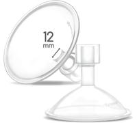 Kalanka-Myfit Crater Series Lot De 2 Petits Protège-Lait En Deux Parties Compatibles Avec Les Pièces De Tire-Lait Medela ; Remplacement Des Boucliers Medela ; Connecteur Flex ; 2 Pièces