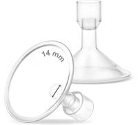 Kalanka-Myfit Lot De 2 Petits Boucliers De 14 Mm, Compatibles Avec Les Pièces De Tire-Lait Medela Personalfit, Freestyle, Harmony, Maxi, Flex, Connector, Connecter Au Connecteur Large Ou Étroit