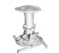 KALANKA-MyWall H16-1WL Support plafond pour TV Pivotant 360° Inclinaison 180° Blanc