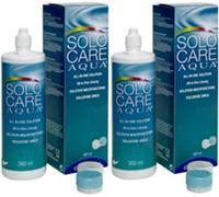 Kalanka-Nettoyant Pour Lentilles De Contact 2 X 360ml - 3 Mois De Fourniture Avec Étuis Microblock Antibactériens Et Formule Hydrolock Pour Un Confort Amélioré Toute La Journée