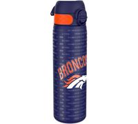 Kalanka-Nfl Broncos Bouteille D'eau En Acier Légère, 600 Ml/20 Oz, Non Isolée, Étanche, Facile À Ouvrir, Verrouillage Sécurisé, Passe Au Lave-Vaisselle, Couvercle Rabattable, Compatible Porte-Gobelet