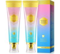 Kalanka-Niacinamide Whitening Toothpaste, 2 Pack Niacinamide Intensive Teeth Whitening Toothpaste, Complete Care Stain Removal, Repair And Protect Teeth, Brightens Teeth