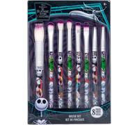 KALANKA-Nightmare Before Christmas Set de brosses de maquillage de 8 pièces, âges 3 +, par