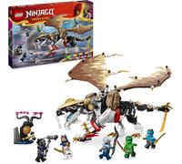 Kalanka-Ninjago Egalt Le Maître Dragon, Jouet Ninja Avec 5 Minifigurines Ninja Dont Personnages Lloyd Et Nya, Cadeau D'anniversaire Pour Enfants, Garçons Et Filles Dès 8 Ans 71809
