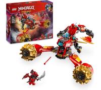 KALANKA-Ninjago La Moto tempête du Robot de Kai - Jeu de Construction Ninja avec 3 minifigurines Dont NYA équipée de 2 katanas d¿Or - Idée de Cadeau d¿Anniversaire pour garçon dès 7 Ans 71830