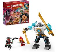 KALANKA-Ninjago La Super Armure Robot de Zane - Jeu de rôle avec 3 minifigurines - Jouet Ninja à Construire - Inclut Un Robot avec Bras, Jambes et Mains Mobiles - Cadeau pour garçon dès 6 Ans 71827