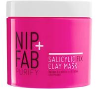 Kalanka-Nip + Fab Salicylic Fix Masque D'argile Pour Le Visage Masque Purifiant Pour Minimiser Les Pores, Contrôler L'huile, Éclaircir La Peau, Cibler Les Imperfections 170 Ml