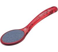 KALANKA-Nippes Râpe en céramique rouge Pied en céramique Double face Gros et fin Râpe pour les pieds Soins des callosités