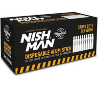 Kalanka-Nishman Allumettes Hémostatiques Jetables 24x20 Pièces - Arrêt Rapide Du Sang Pour Coupures De Rasage - Format Pratique En Allumette Pour Barbiers Et Usage Domestique