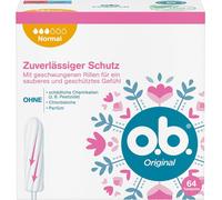 Kalanka-Normal Original Lot De 64 Tampons Pour Jours Moyens/Forts, Technologie Staydry Et Rainures Incurvées, Protection Fiable Et Sensation De Propreté