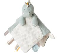 KALANKA-NOUKIE'S - Doudou Enfant - Doudou en Coton Bio - Stegi le Stégosaure - Multifonctionnel - Vert/Blanc - 1 Unité