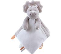 KALANKA-NOUKIE'S - Doudou Enfant - Doudou en Veloudoux - Ops Le Tricératops - Multifonctionnel - Gris - 1 Unité