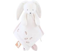 KALANKA-NOUKIE'S - Doudou Enfant - Doudou en Veloudoux - Snow Le Lapin - Multifonctionnel - Blanc - 1 Unité