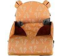 Kalanka-Noukie's - Rehausseur Ocre Bébé De 9 Mois À 3 Ans Chaise Enfant Avec Dossier Et Coussin- Léger, Pliable Et Nomade - Harnais, Sécurité - Imperméable, Déhoussable Et Lavable - Max 13 Kg - Idéal