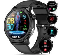 KALANKA-Nouveau Montre Connectée ¿¿¿ Femme Homme avec ¿¿¿/press¿on artér¿elle/ac¿de ur¿que/l¿p¿des,1.39""Smartwatch 24H Fréq¿ence Card¿aque/¿¿¿/S¿¿2/Sommeil montre de santé Appel Bluetooth,And