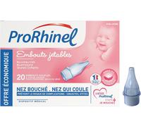 Kalanka-Novartis Prorhinel Embouts Jetables Souples Pour Mouche-Bébé X 20