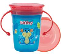 Kalanka-Nûby - Gobelet Magique 360 Avec Anses - Aqua-240ml Turquoise