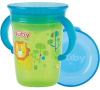 Kalanka-Nûby Gobelet Magique 360° Avec Anses Vert 240 Ml