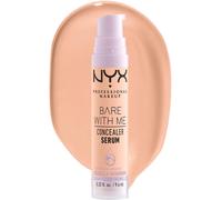 Kalanka-Nyx Professional Makeup Anti-Cernes Sérum Correcteur Bare With Me, Fini Naturel, Couvrance Moyenne, Teinte : Medium Vanilla (02.5)