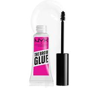 Kalanka-Nyx Professional Makeup Colle Fixatrice À Sourcils Teintée, Tenue 16h, Formule Vegan, Fini Naturel, Applicateur Goupillon, The Brow Glue, Teinte : Transparent (01)