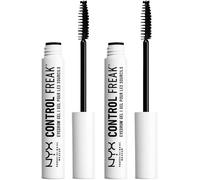 Kalanka-Nyx Professional Makeup Control Freak Gel À Sourcils, Mascara Avec Gel Fixant, Sourcils Apprivoisés & Définis, Lot De 2, Transparent, 10 Ml