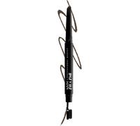 Kalanka-Nyx Professional Makeup Crayon À Sourcils Fill & Fluff, Formule À La Pommade Crémeuse, Pointe Précise, Embout Brosse Pour Estomper, Ash Brown