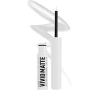 Kalanka-Nyx Professional Makeup Eyeliner Liquide Mat & Pigmenté, Sans Transfert, Traits Fins Ou Épais, Application Facile, Vivid Matte, Teinte : White (02)