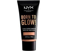 Kalanka-Nyx Professional Makeup Fond De Teint Éclat Born To Glow, Fini Éclatant, Couvrance Moyenne Modulable, Formule Vegan, Teinte : Soft Beige