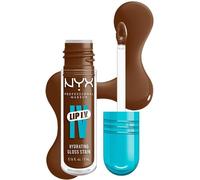 Kalanka-Nyx Professional Makeup - Gloss Hydratant Effet Mouillé - Tenue Jusqu'à 12h - Hautement Pigmenté - Fini Brillant - Lip Iv Gloss - Teinte : Cocoa Quench !