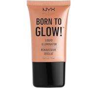 Kalanka-Nyx Professional Makeup Highlighter Liquide Multifonction Liquide Born To Glow Liquid Illuminator, Maquillage Et Base De Teint, Teinte : Gleam (02)