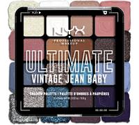 Kalanka-Nyx Professional Makeup Palette De Fards À Paupières Ultimate Shadow, 16 Couleurs, Finition Intense Et Longue Durée, Formule Vegan Sans Ingrédients D'origine Animale Ou Dérivé, Vintage Jean B