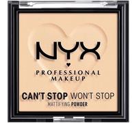Kalanka-Nyx Professional Makeup Poudre Matifiante Can't Stop Won't Stop Mattfying Powder, Fini Mat, Light