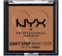 Kalanka-Nyx Professional Makeup Poudre Matifiante Can't Stop Won't Stop Mattfying Powder, Fini Mat, Mocha